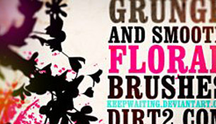 Photoshop Brushes free flower